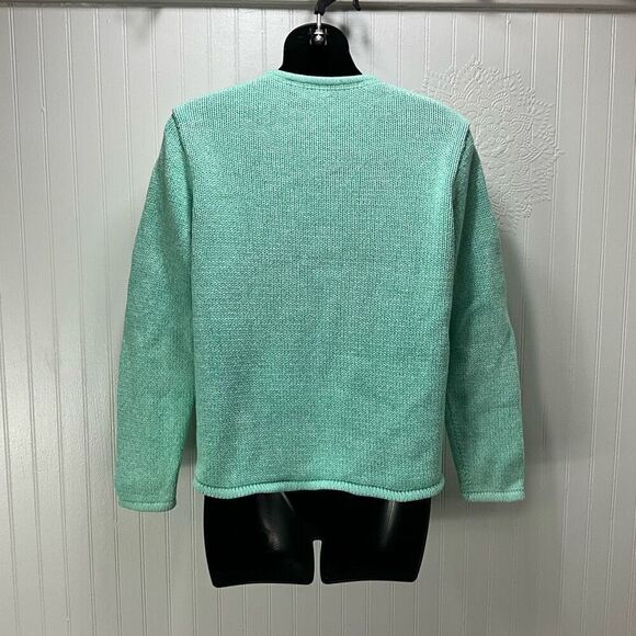 L.L. BEAN 100% Cotton Cardigan - Picture 3 of 5